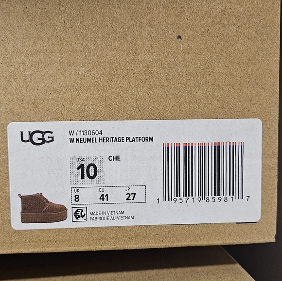 UGG NUEMEL "HERITAGE" PLATFORM BOOT - Picture 7 of 9